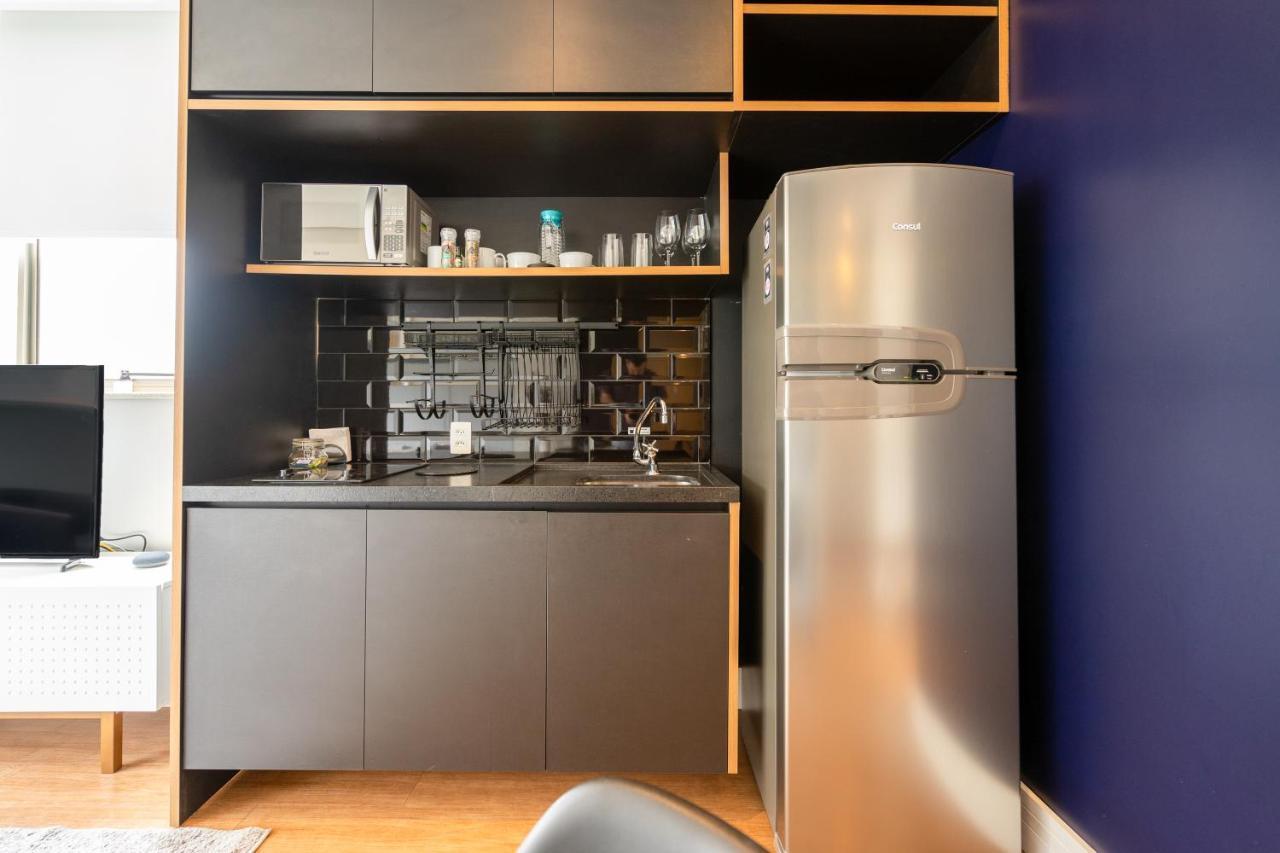 Ap Com Academia, Piscina E Sauna No Predio, Proximo A Faria Lima - Vila Olimpia Apartment São Paulo Ngoại thất bức ảnh