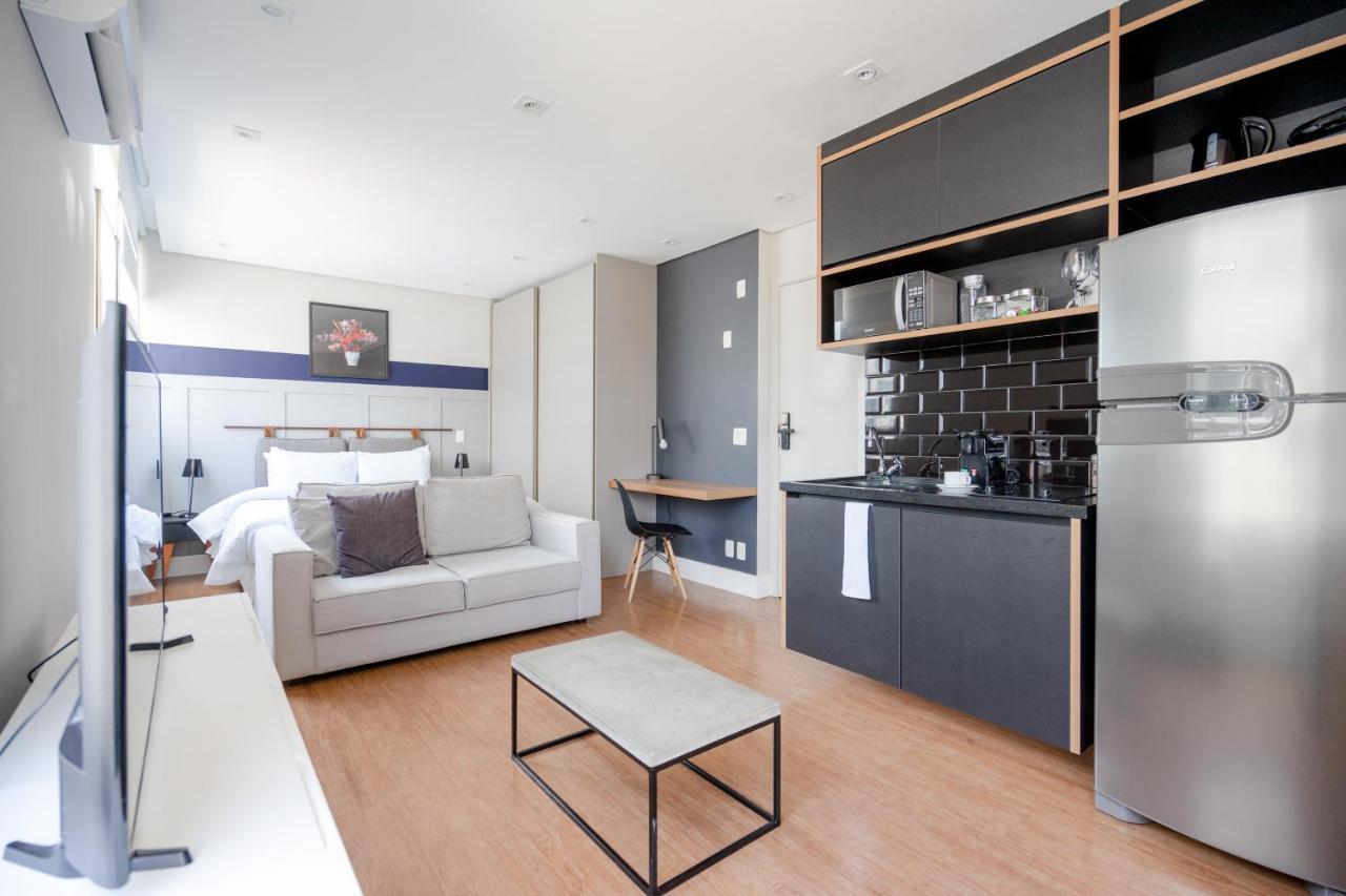 Ap Com Academia, Piscina E Sauna No Predio, Proximo A Faria Lima - Vila Olimpia Apartment São Paulo Ngoại thất bức ảnh