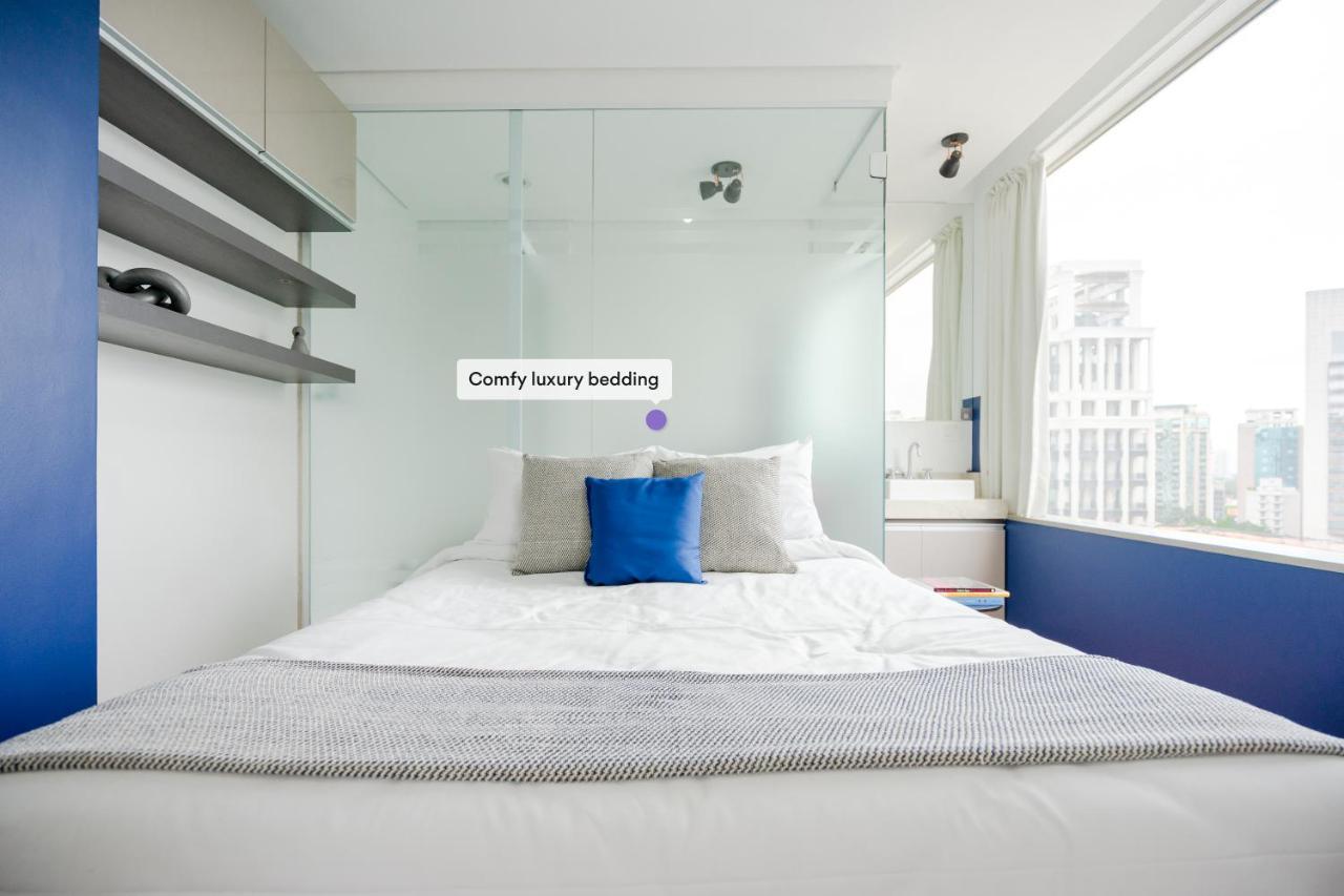 Ap Com Academia, Piscina E Sauna No Predio, Proximo A Faria Lima - Vila Olimpia Apartment São Paulo Ngoại thất bức ảnh