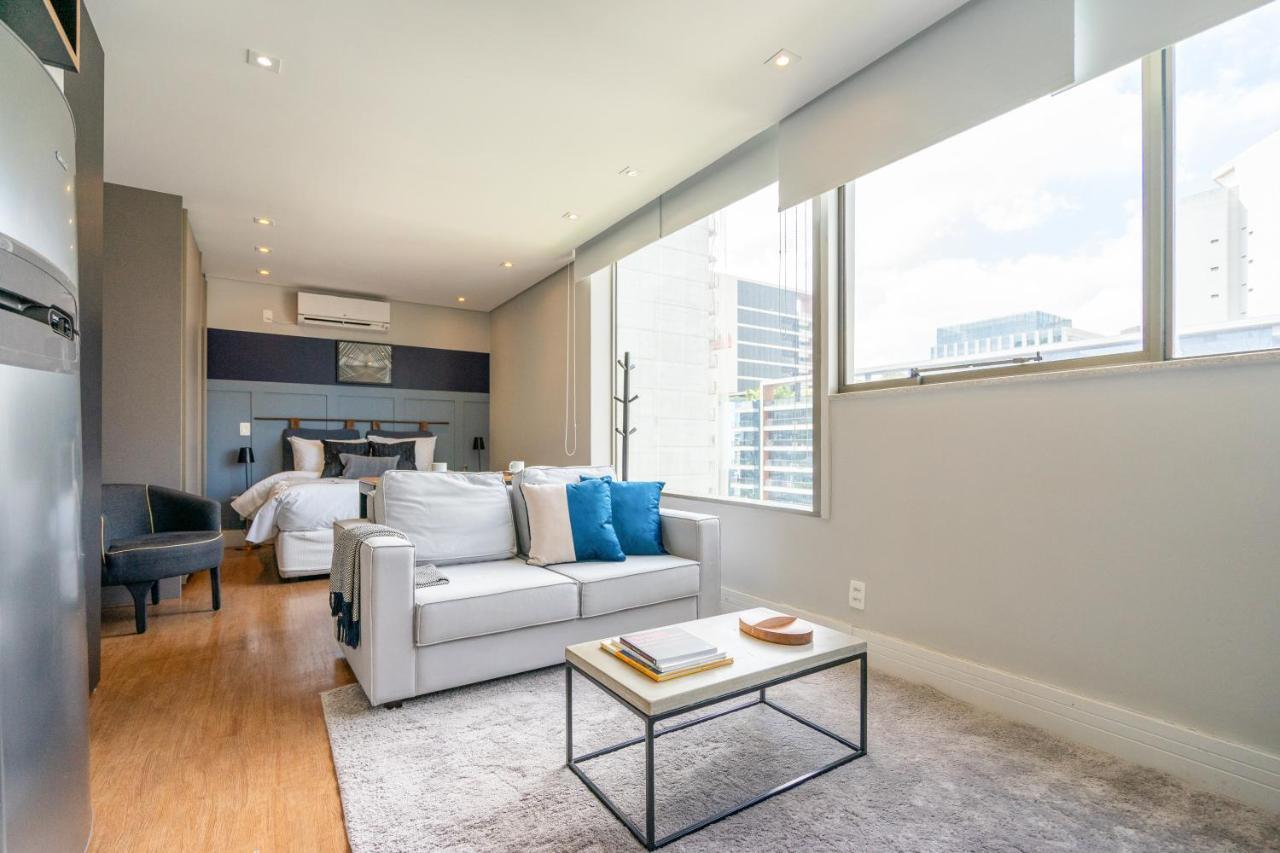 Ap Com Academia, Piscina E Sauna No Predio, Proximo A Faria Lima - Vila Olimpia Apartment São Paulo Ngoại thất bức ảnh