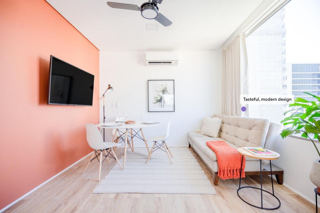 Ap Com Academia, Piscina E Sauna No Predio, Proximo A Faria Lima - Vila Olimpia Apartment São Paulo Ngoại thất bức ảnh