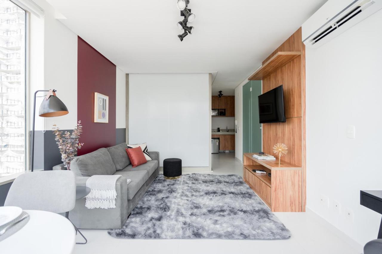 Ap Com Academia, Piscina E Sauna No Predio, Proximo A Faria Lima - Vila Olimpia Apartment São Paulo Ngoại thất bức ảnh