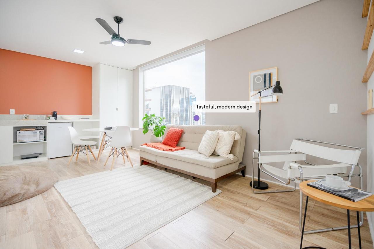 Ap Com Academia, Piscina E Sauna No Predio, Proximo A Faria Lima - Vila Olimpia Apartment São Paulo Ngoại thất bức ảnh
