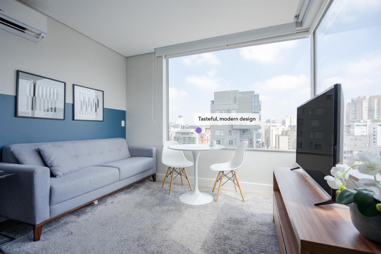 Ap Com Academia, Piscina E Sauna No Predio, Proximo A Faria Lima - Vila Olimpia Apartment São Paulo Ngoại thất bức ảnh