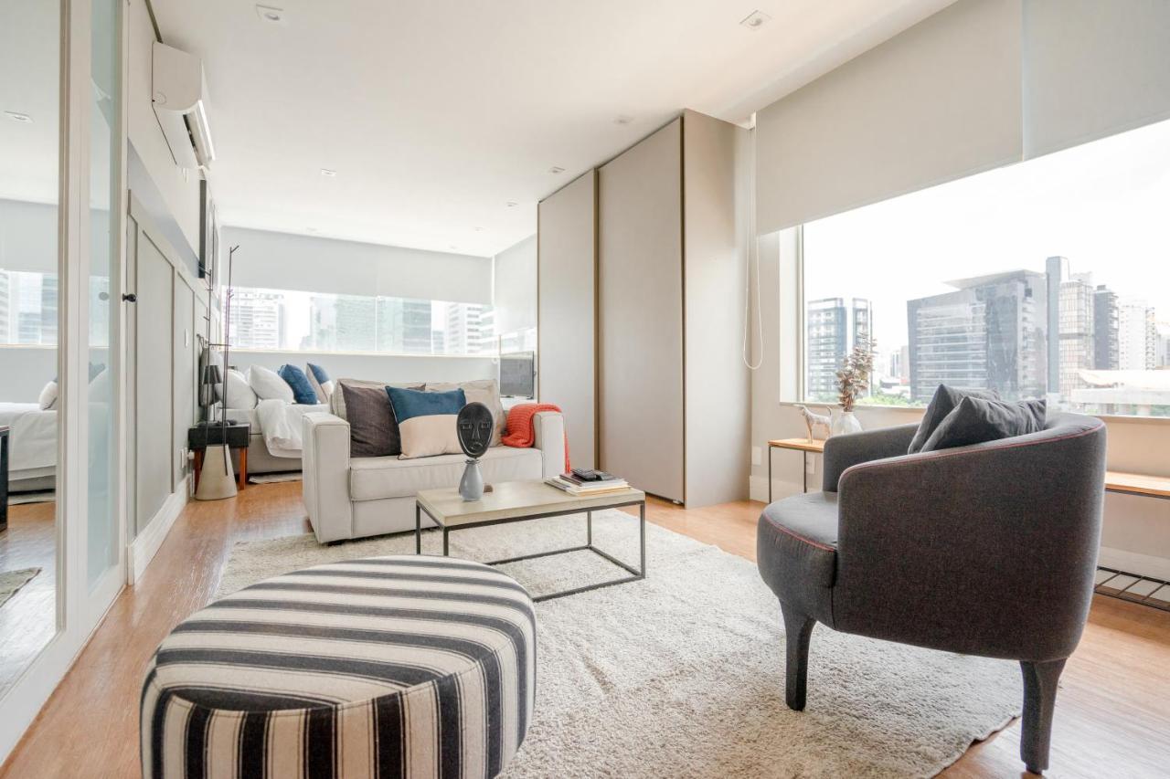 Ap Com Academia, Piscina E Sauna No Predio, Proximo A Faria Lima - Vila Olimpia Apartment São Paulo Ngoại thất bức ảnh