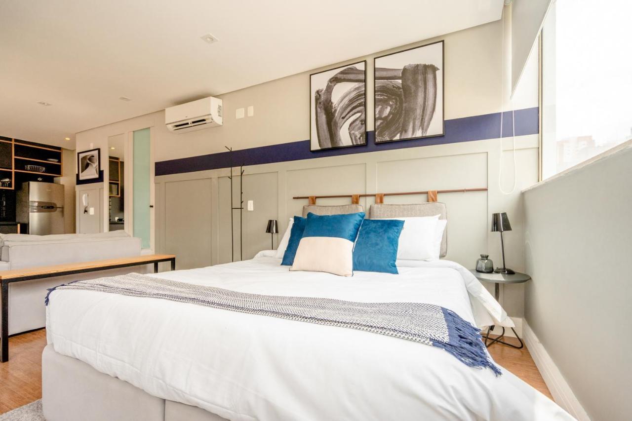 Ap Com Academia, Piscina E Sauna No Predio, Proximo A Faria Lima - Vila Olimpia Apartment São Paulo Ngoại thất bức ảnh