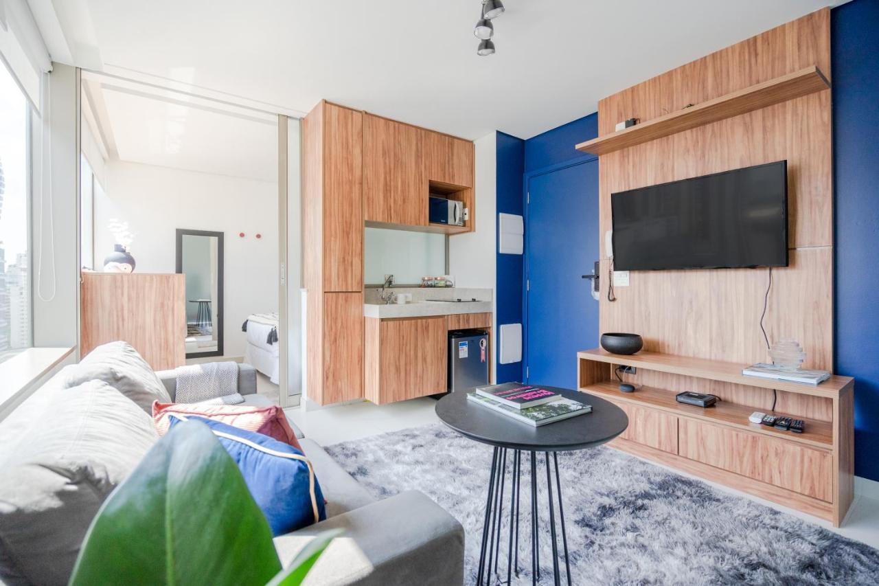 Ap Com Academia, Piscina E Sauna No Predio, Proximo A Faria Lima - Vila Olimpia Apartment São Paulo Ngoại thất bức ảnh